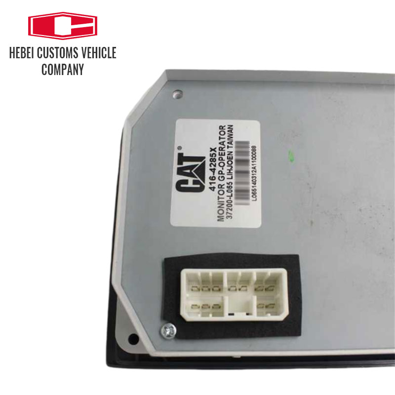  Panel de visualización del monitor 416-4285 416-4285X para Caterpillar 307E2 305 E306E2 Piezas de excavadoras Diesel Control del motor Monitor 416-4285 416-4285X
