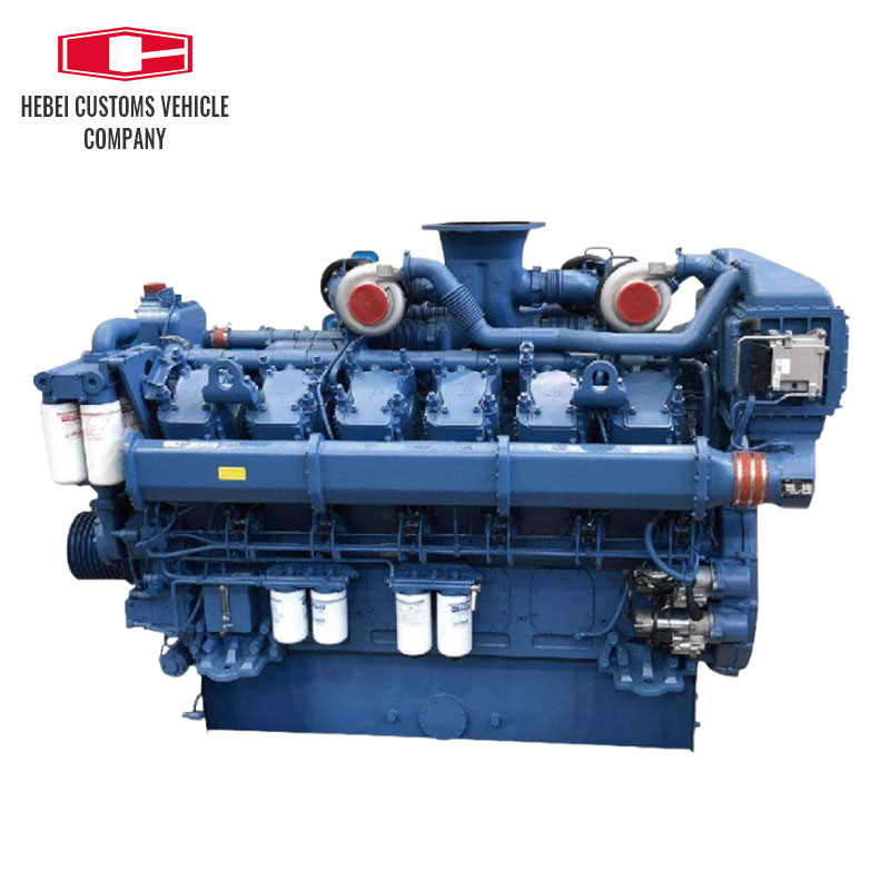 Motor diésel de accionamiento de barco YC12VC YCC80 para Yuchai YC12VC1800L-C20 YC12Vc2000L-C23 YC12Vc2000L-C20 Yc12vc2200L-C20 YC12VC2000L-C22 motor turboalimentado con intercooler