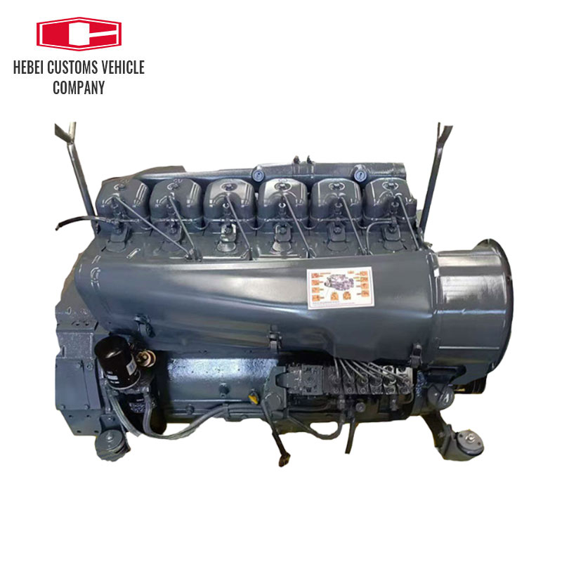Motor diésel F6L914 1500 rpm/1800 rpm/2300 rpm Maquinaria refrigerada por aire Motor diésel 6 cilindros Motor de ingeniería de 4 tiempos para Deutz para entornos extremos 