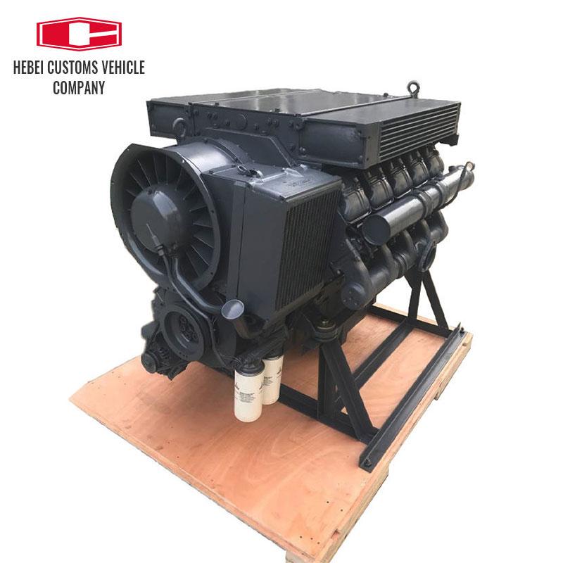 Motor diésel F10L413FW Maquinaria refrigerada por aire Motor diésel 170kw-228kw 2300rpm 10 cilindros Motor de ingeniería de 4 tiempos