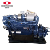Motor diésel marino WD10C190-15 WD10C200-21, 6 cilindros, maquinaria de ingeniería refrigerada por agua, motor diésel marino para barcos industriales con bomba de agua