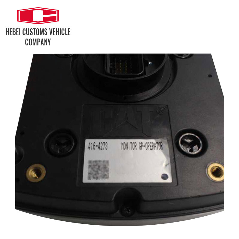 Panel de visualización del monitor 4164273 416-4273 para Caterpillar E312DGC E3120DGC Piezas de excavador Diesel Control del motor Monitor 4164273 416-4273 