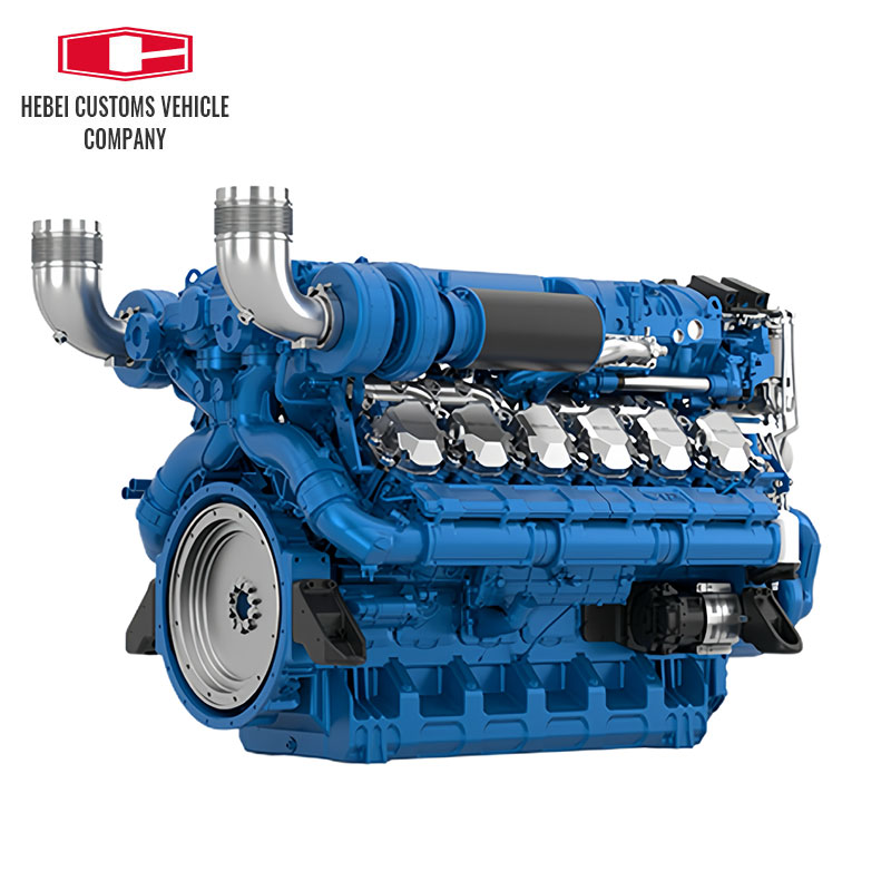 Motor diésel para barco marino Weichai WP6C142-18 con caja de cambios avanzada para bomba de agua de posenfriamiento turboalimentada para barco