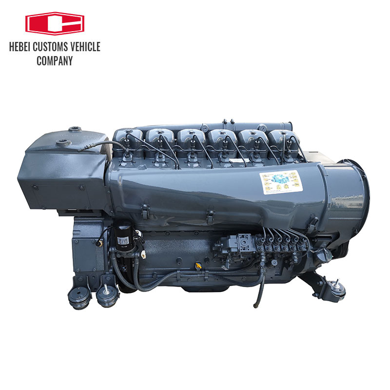 Motor diésel F6L914 1500 rpm/1800 rpm/2300 rpm Maquinaria refrigerada por aire Motor diésel 6 cilindros Motor de ingeniería de 4 tiempos para Deutz para entornos extremos 