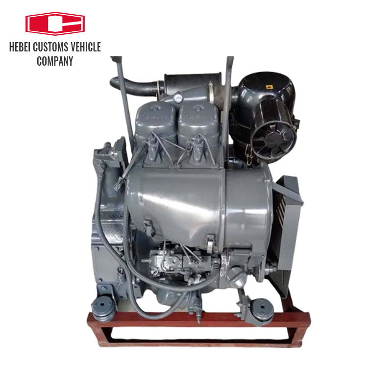 Motor diésel F2L511 Maquinaria refrigerada por aire Motor diésel de 1800 rpm a 2300 rpm 2 cilindros Motor de ingeniería de 4 tiempos