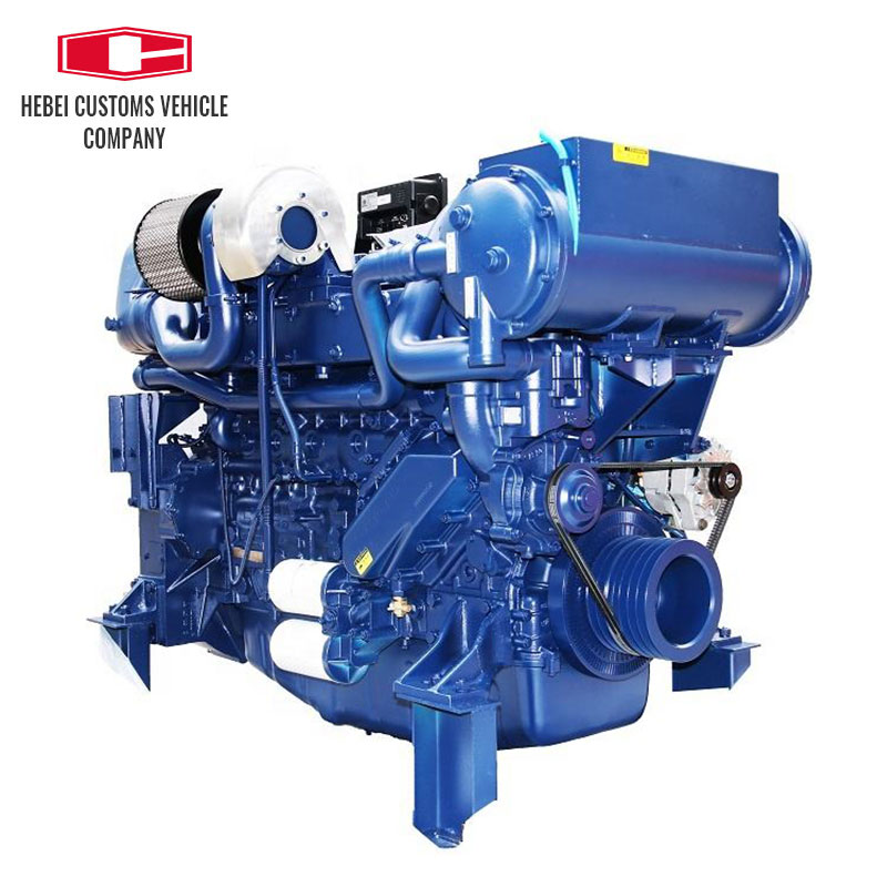 WP13C450-18 WP13C450-18E121 330kw/450hp/1800rpm motor marino intraborda motor diésel refrigerado por agua para barco de pesca