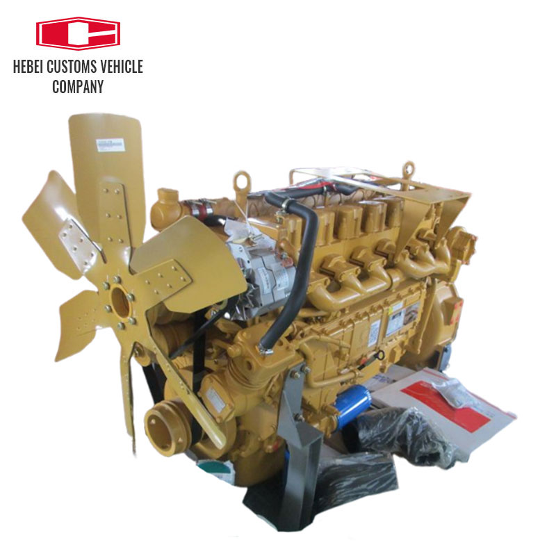 Motor diésel marino WD10G220E21, 6 cilindros, maquinaria de ingeniería refrigerada por agua, motor diésel marino para barcos con bomba de agua Industrial