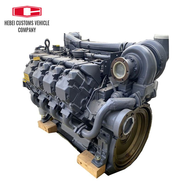 Motor diésel TCD2015 V08 500KW 1800-2100rpm Motor diésel refrigerado por agua 8 cilindros Motor de ingeniería de 4 tiempos para Deutz para maquinaria de construcción