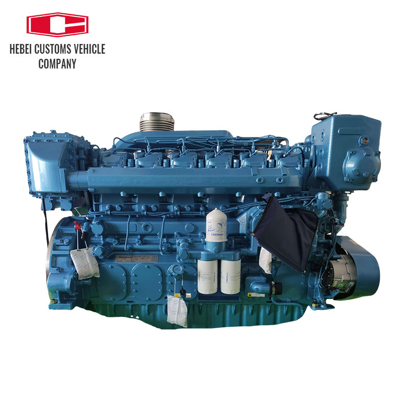 Motor diésel Baudouin 12M26C810 de 810hp para motor diésel fueraborda marino 12M26C810 para barcos refrigerado por agua compatible con barco marino