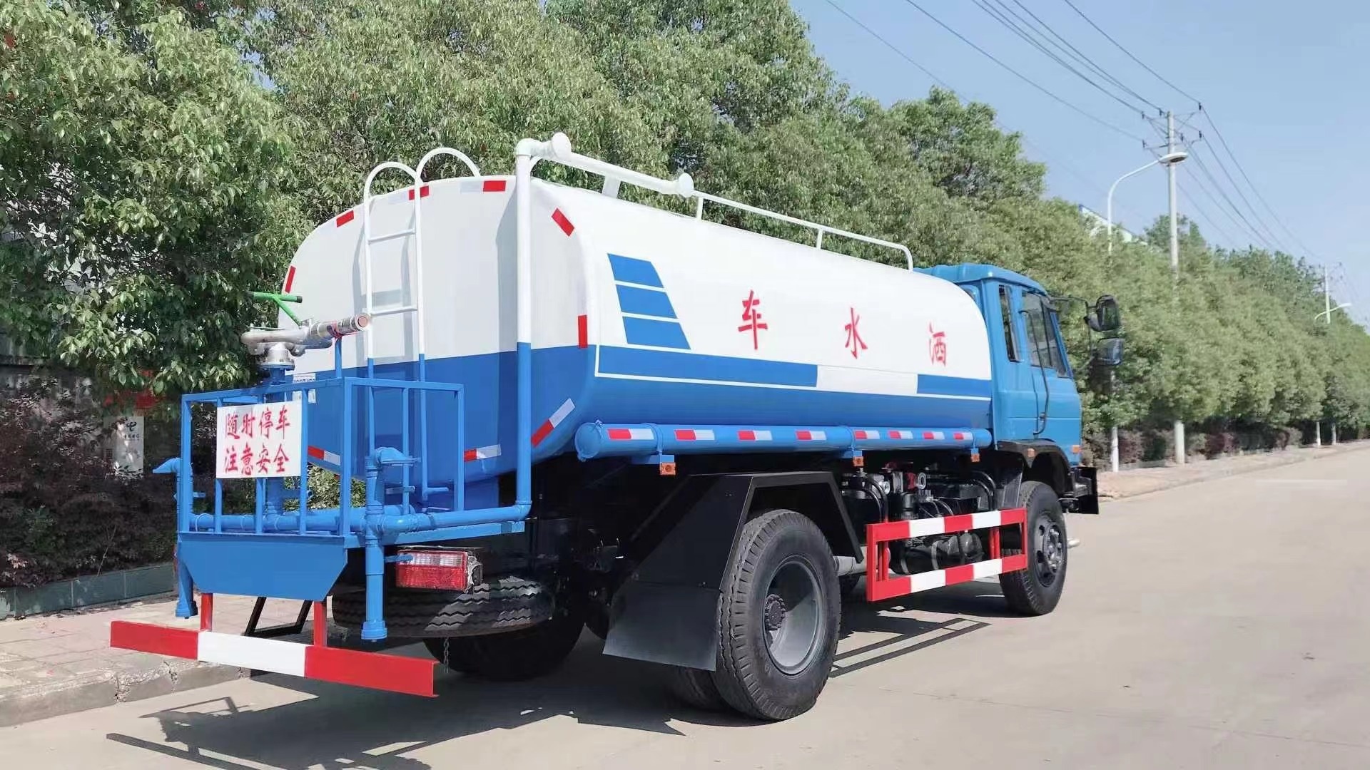Camión de agua Camión EURO 3 para el medio ambiente