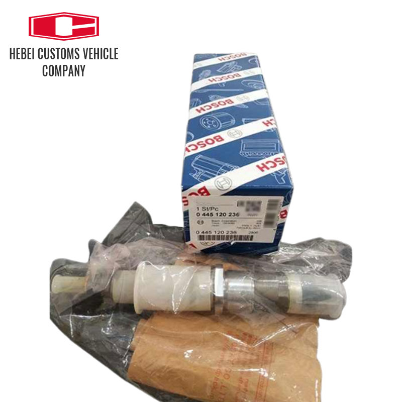 0445120236 6745-12-3100 Inyector de combustible de riel común Inyector de combustible Inyector Boquilla para Komatsu PC300-8 PC350-8 Excavator de motor Mecánica 