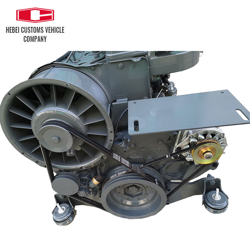 Motor diésel F6L914 1500 rpm/1800 rpm/2300 rpm Maquinaria refrigerada por aire Motor diésel 6 cilindros Motor de ingeniería de 4 tiempos para Deutz para entornos extremos 