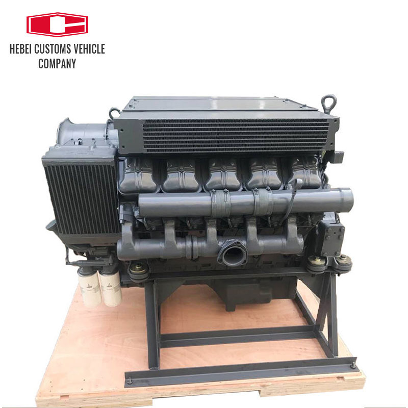 Motor diésel F10L413FW Maquinaria refrigerada por aire Motor diésel 170kw-228kw 2300rpm 10 cilindros Motor de ingeniería de 4 tiempos