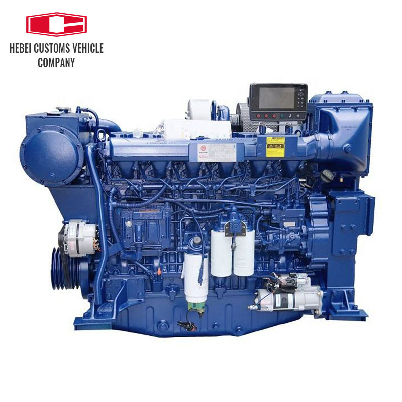 WP13C450-18 WP13C450-18E121 330kw/450hp/1800rpm motor marino intraborda motor diésel refrigerado por agua para barco de pesca