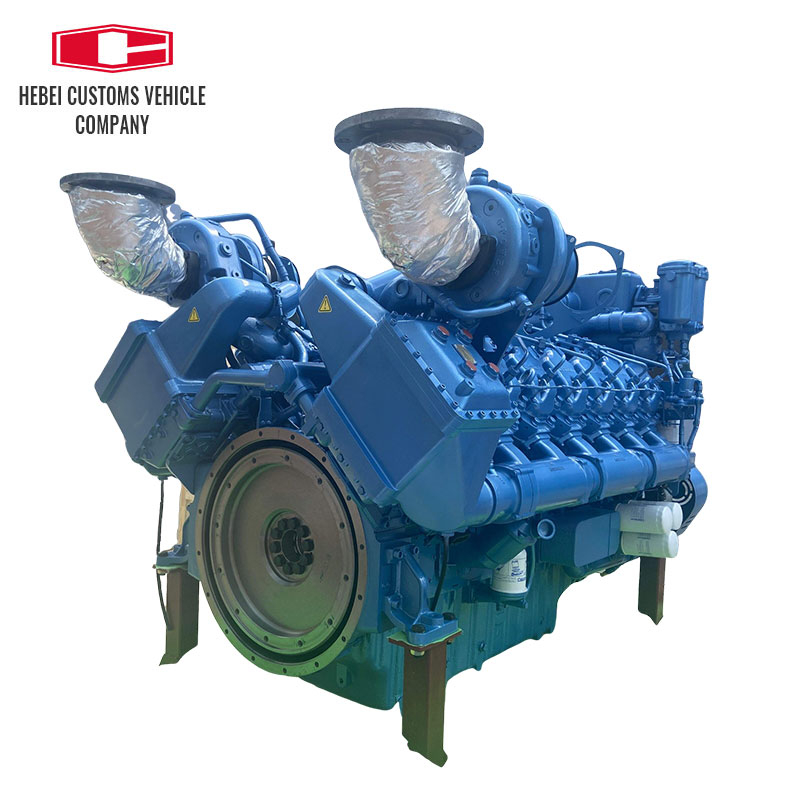 Serie 12m33 1200HP 12M33C1200-15 1300HP 12M33C1300-15 Motor marino Motor diesel para motor diesel fueraborda marino para barcos refrigerado por agua 