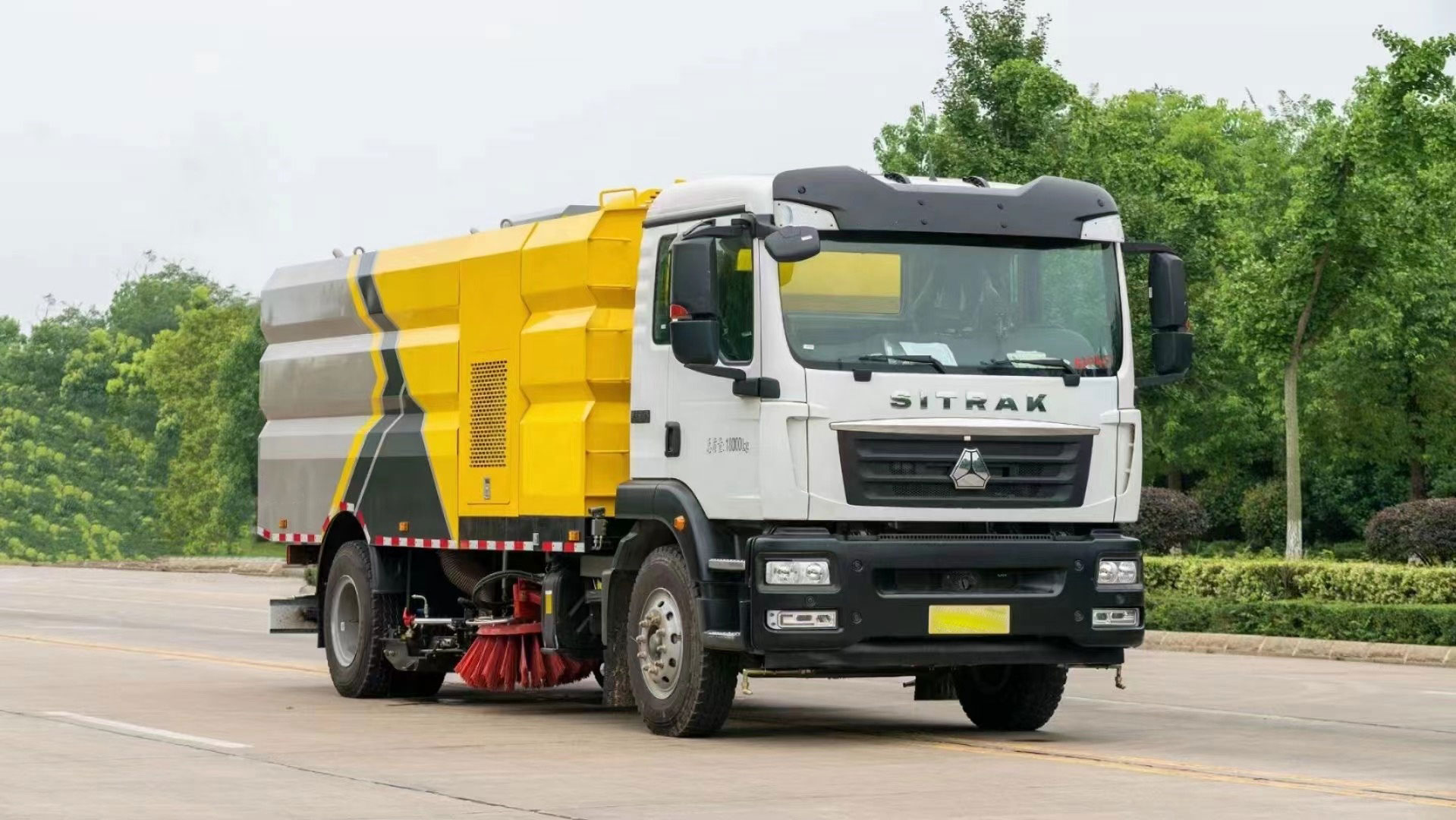 Sistemas de succión Uso multiescena del camión barredor para limpieza