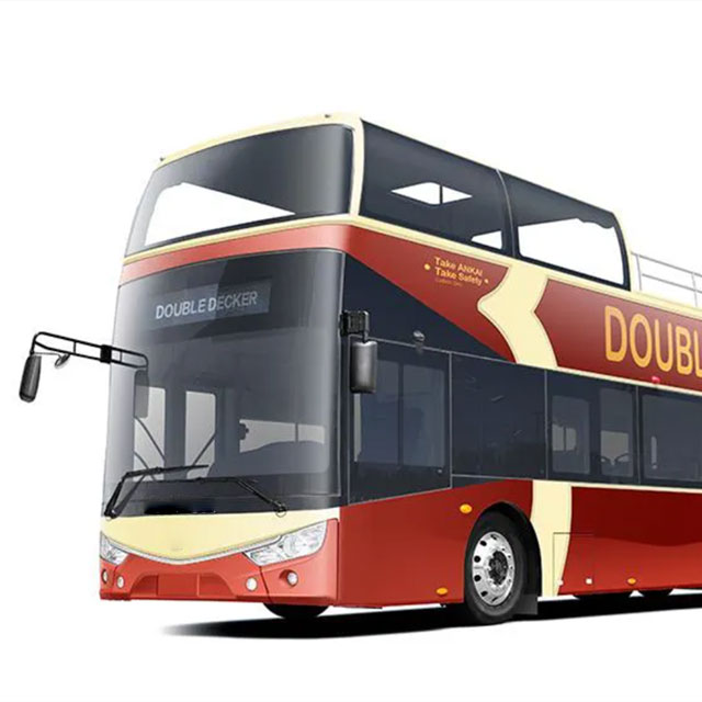 Autobús eléctrico grande DDB 350KWH Autobús de 12 m