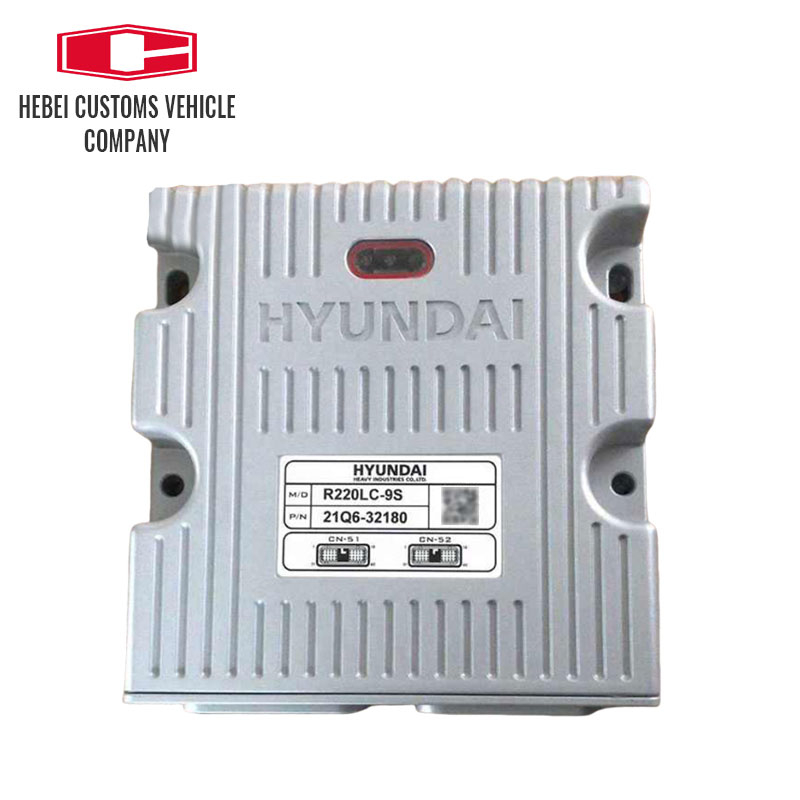 Módulo de controlador electrónico de motor de camión computadora R220LC-9S21Q6-32180 21Q6-32181 MCU ECU Universal Engine Management para vehículos Hyundai 