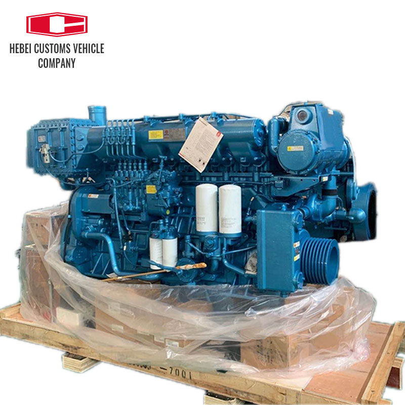 Motor diésel para barco marino X6170ZC-21 con caja de cambios avanzada para motor de barco exportador de motor diésel marino refrigerado por agua