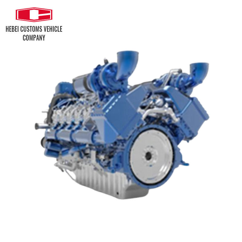 Motor diésel para barcos marinos serie 900HP - 1500HP 12M33 con arranque eléctrico de caja de cambios avanzada para exportador de motores diésel marinos refrigerados por agua para barcos