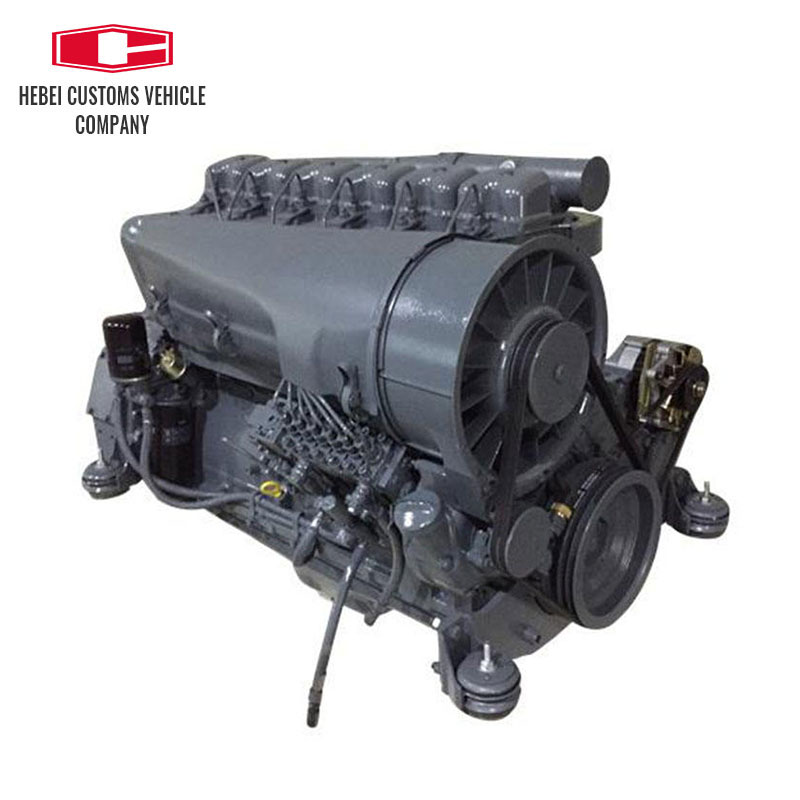 Motor diésel F6L914 1500 rpm/1800 rpm/2300 rpm Maquinaria refrigerada por aire Motor diésel 6 cilindros Motor de ingeniería de 4 tiempos para Deutz para entornos extremos 