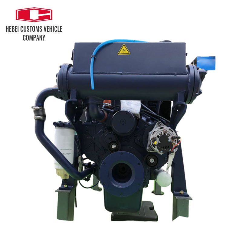 Motor diésel marino WD10C218-15, 6 cilindros, maquinaria de ingeniería refrigerada por agua, motor diésel marino para barcos industriales con bomba de agua