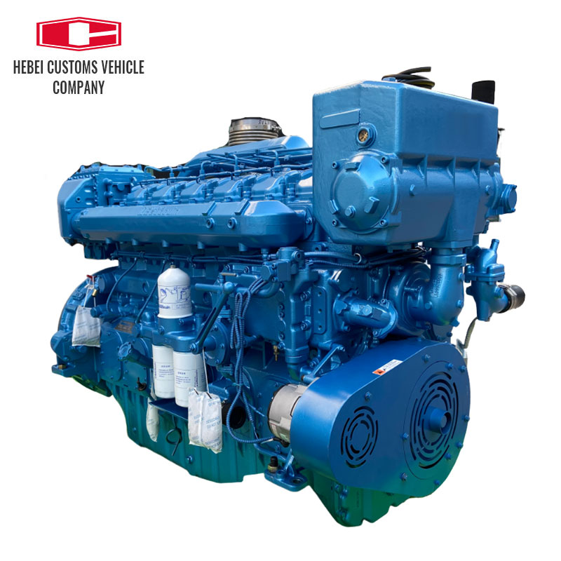  Motor marino de velocidad media de calidad 6M33C550-15 550HP Weichai Baudouin Motor diésel refrigerado por agua para barcos Ajuste refrigerado por agua con barco marino