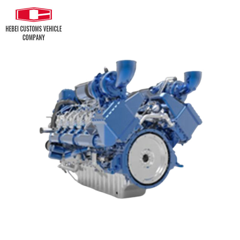 Motor diésel fueraborda 1500HP Weichai Baudouin 12M33 12M33C1500-18 para barcos refrigerado por agua compatible con barco marino