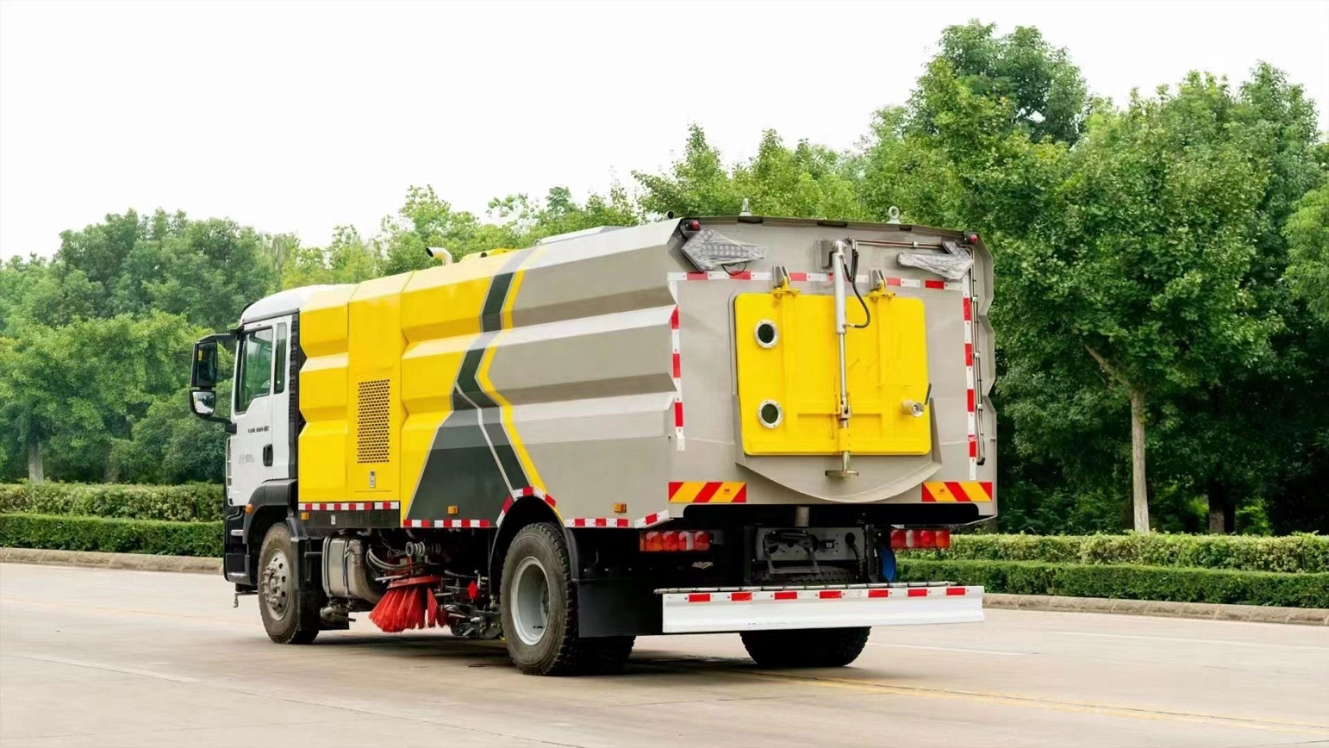 Sistemas de succión Uso multiescena del camión barredor para limpieza