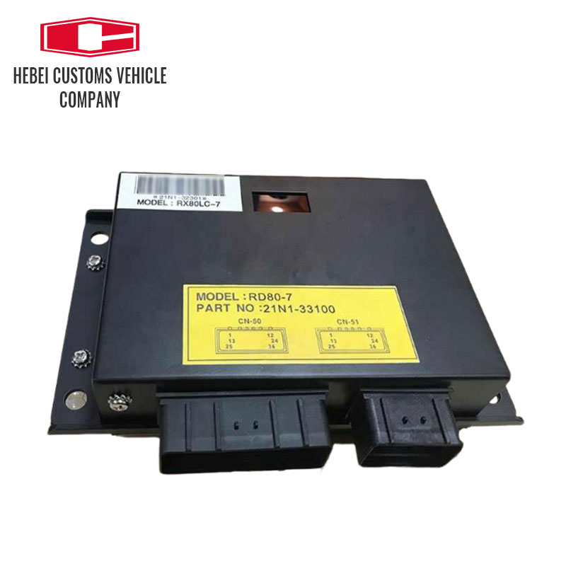 Controlador MCU Programado CPU ECU 21N1-33100 Unidad de control de máquina del controlador RD80-7 para Hyundai