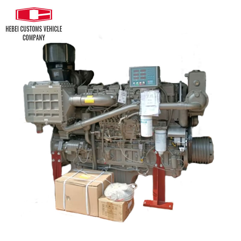 Para Yuchai YC6T540L YC6T650L-C28 serie motor diésel 6 cilindros motor turboalimentado intercooler motor HPCR sistema de combustible