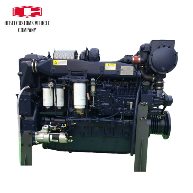 WP7300E51 Motor diésel para barco marino, bomba de agua con posenfriamiento turboalimentado, Motor para barco, 4 tiempos, 6 cilindros