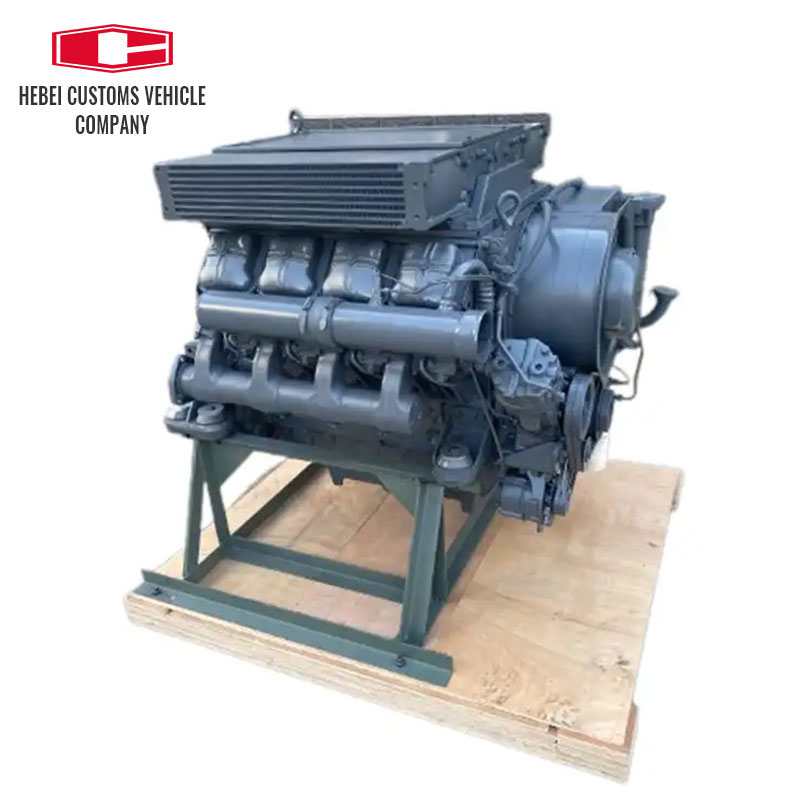 Motor diésel F8L413FW 136kw ~ 182kw 1500-2300rpm Maquinaria refrigerada por aire Motor diésel 8 cilindros Motor de ingeniería de 4 tiempos
