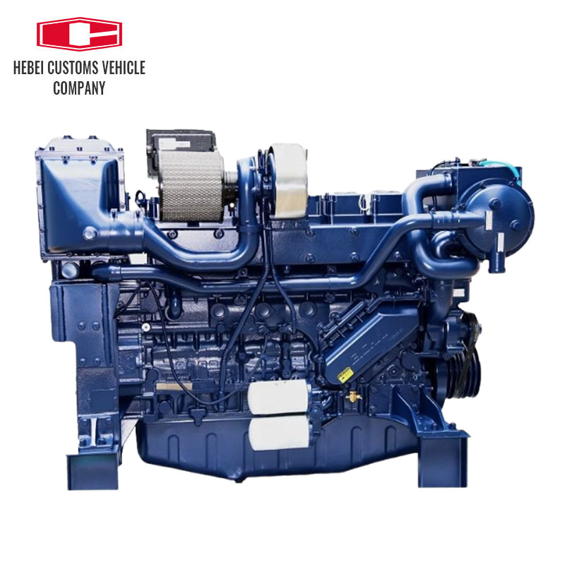 WP13C450-18 WP13C450-18E121 330kw/450hp/1800rpm motor marino intraborda motor diésel refrigerado por agua para barco de pesca