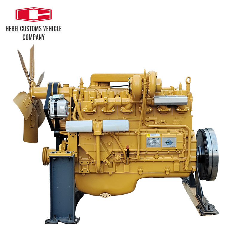  Motor diésel marino WD10G178E25, 6 cilindros, maquinaria de ingeniería refrigerada por agua, motor diésel marino para barcos con bomba de agua Industrial