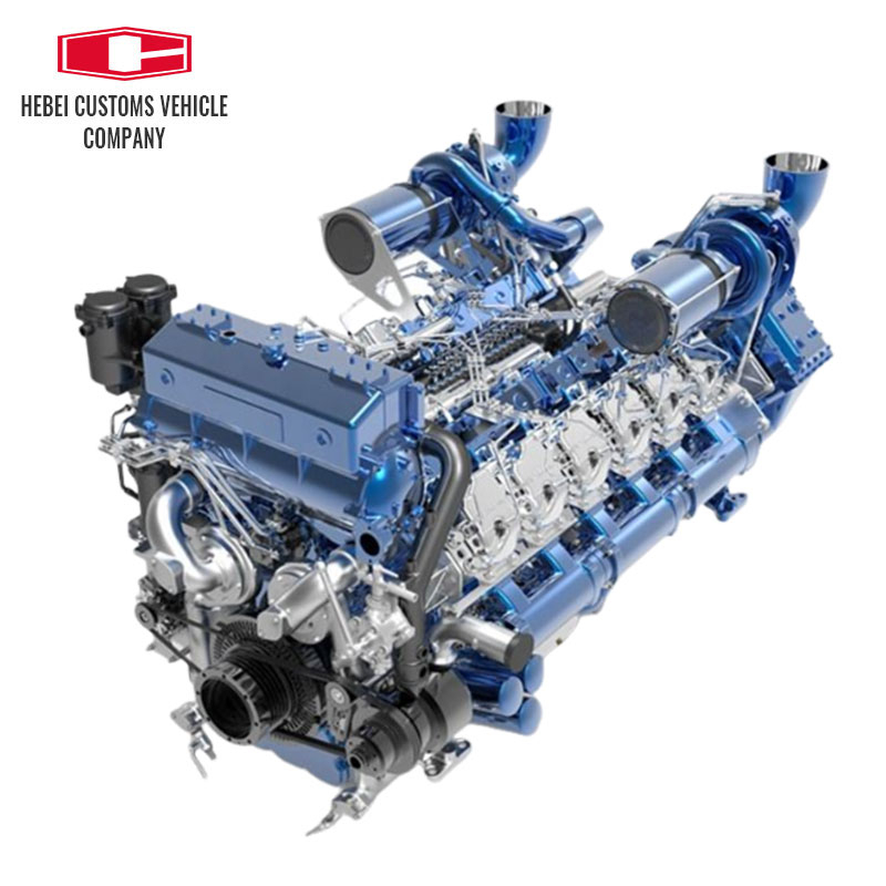 Motor diésel fueraborda 1500HP Weichai Baudouin 12M33 12M33C1500-18 para barcos refrigerado por agua compatible con barco marino