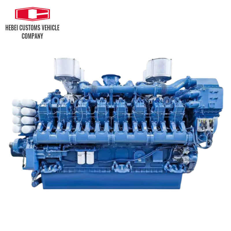 Motor diésel YC16VCX para barco, motor intercooler turboalimentado Yuchai YC16VCX4000L-C20, arranque eléctrico para barco