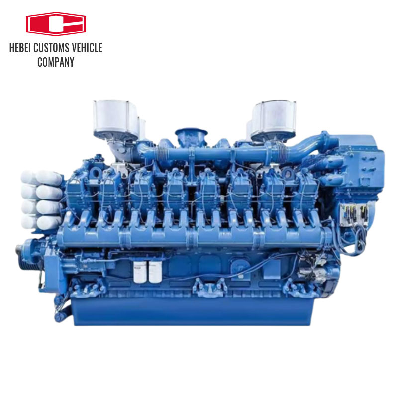 Motor diésel YC16VCX para barco, motor intercooler turboalimentado Yuchai YC16VCX4000L-C20, arranque eléctrico para barco