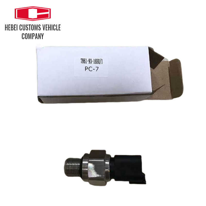 Sensor de presión 7861-93-1650 7861-93-1651 para Komatsu PC200 PC210 PC300 PC400 PC450 Industrias de material Piezas de excavador