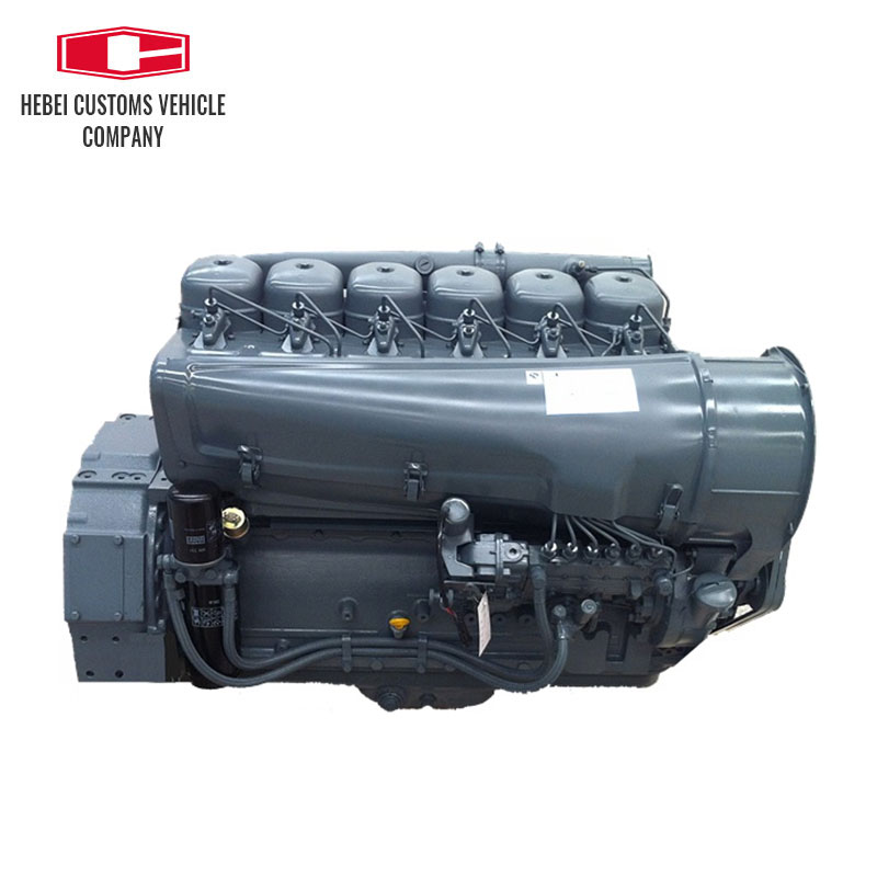 Motor diésel F6L912W 60kw-66kw 2150/2300/2500rpm Maquinaria refrigerada por aire Motor diésel 6 cilindros Motor de ingeniería de 4 tiempos para Deutz para entornos extremos 