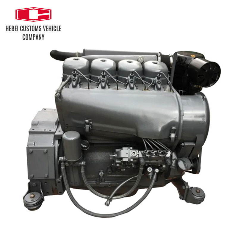 Motor diésel F4L912 46kw 2300rpm 38kw 1800rpm Maquinaria refrigerada por aire Motor diésel 4 cilindros Motor de ingeniería de 4 tiempos para Deutz para aplicaciones móviles en entornos extremos 