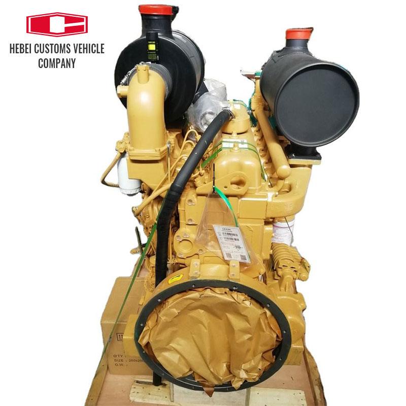 Motor diésel marino WD10G220E21, 6 cilindros, maquinaria de ingeniería refrigerada por agua, motor diésel marino para barcos con bomba de agua Industrial