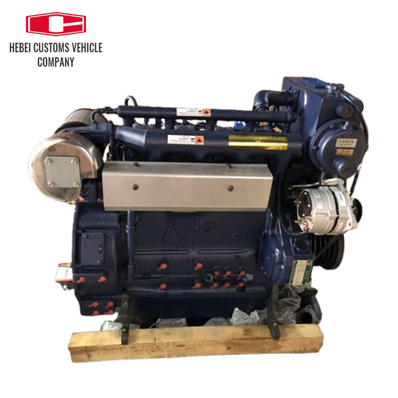  WP4 WP4C Weichai WP4C102 WP4C102-21 Motor diésel para barco marino, motor diésel de 4 cilindros refrigerado por agua para barco de pesca
