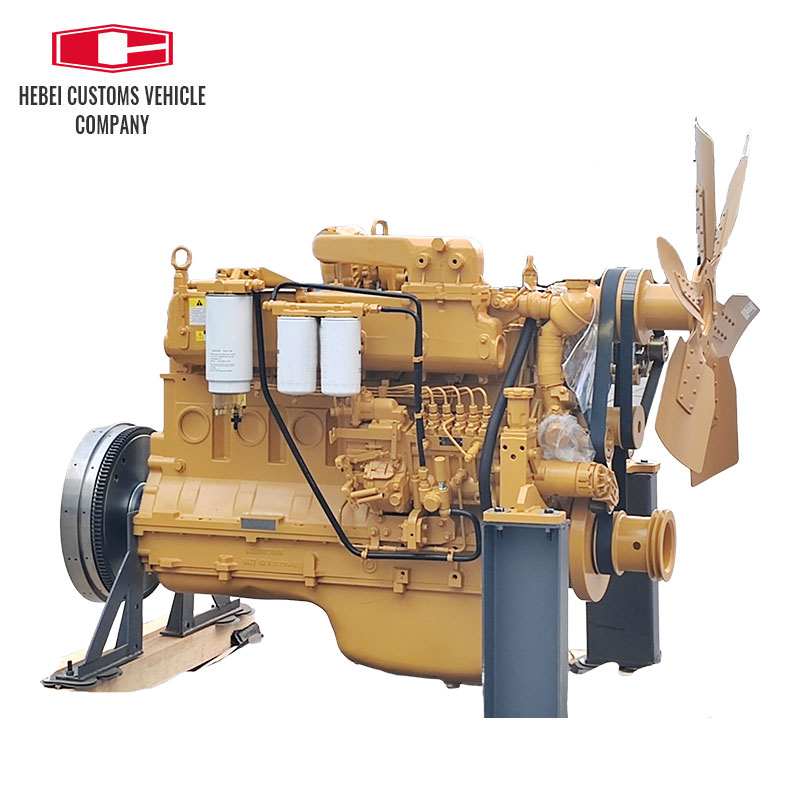 Motor diésel marino WD10G178E25, 6 cilindros, motor de maquinaria de ingeniería refrigerado por agua para barcos con bomba de agua Industrial