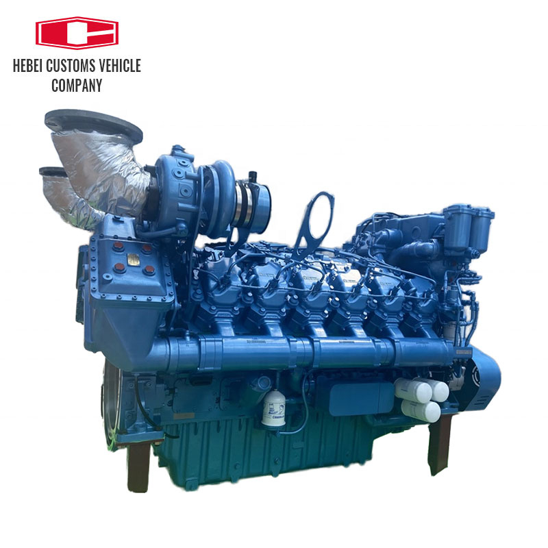 Serie 12m33 1200HP 12M33C1200-15 1300HP 12M33C1300-15 Motor marino Motor diesel para motor diesel fueraborda marino para barcos refrigerado por agua 