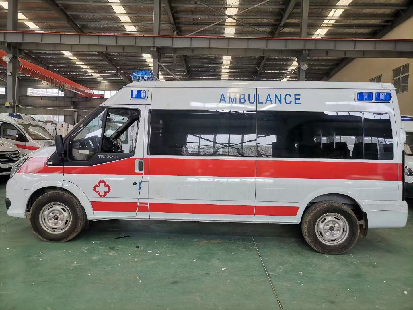 Vehículo diésel Ambulancia FORD para ambulancia camilla
