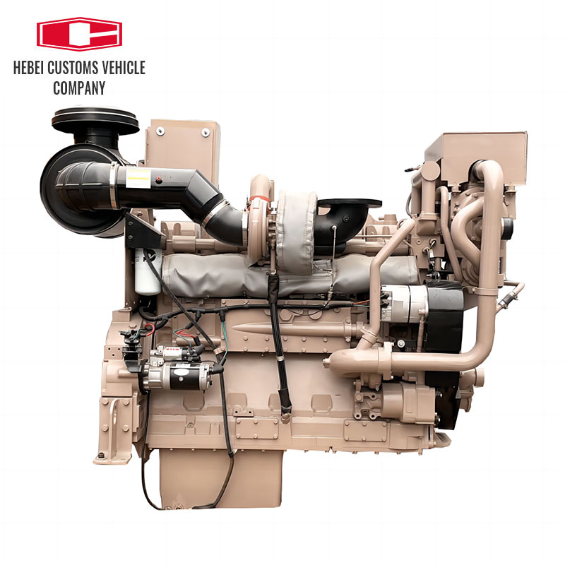 KTA19-M KTA19-M3 447kw 1800 rpm Motor de 4 tiempos y 6 cilindros Motor marino Motor diésel para fueraborda marino Motor diésel para barcos refrigerado por agua 