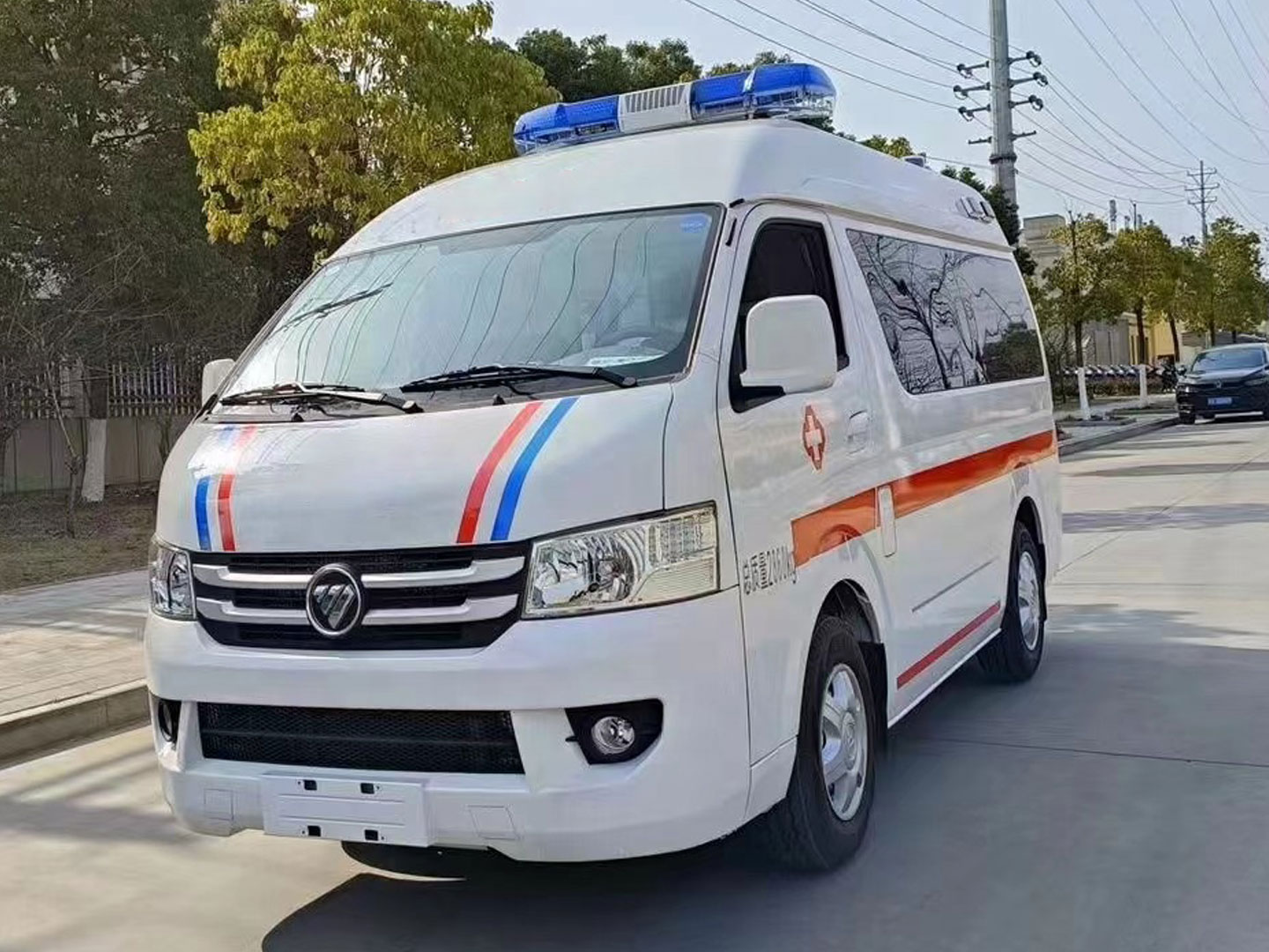 Equipo de ambulancia FOTON G7 Ven Tilator Nuevo coche de ambulancia médica