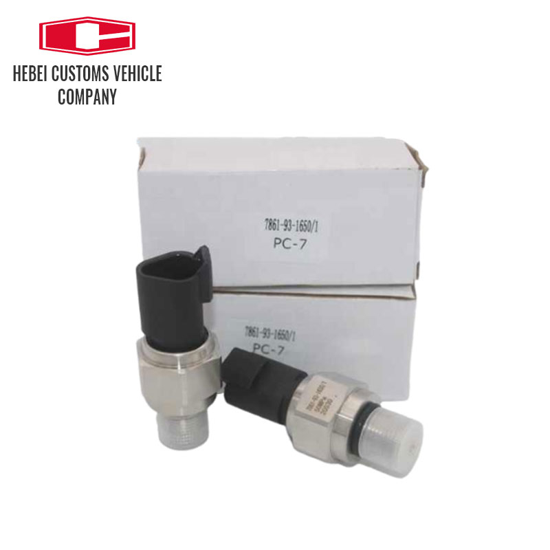 Sensor de presión 7861-93-1650 7861-93-1651 para Komatsu PC200 PC210 PC300 PC400 PC450 Industrias de material Piezas de excavador