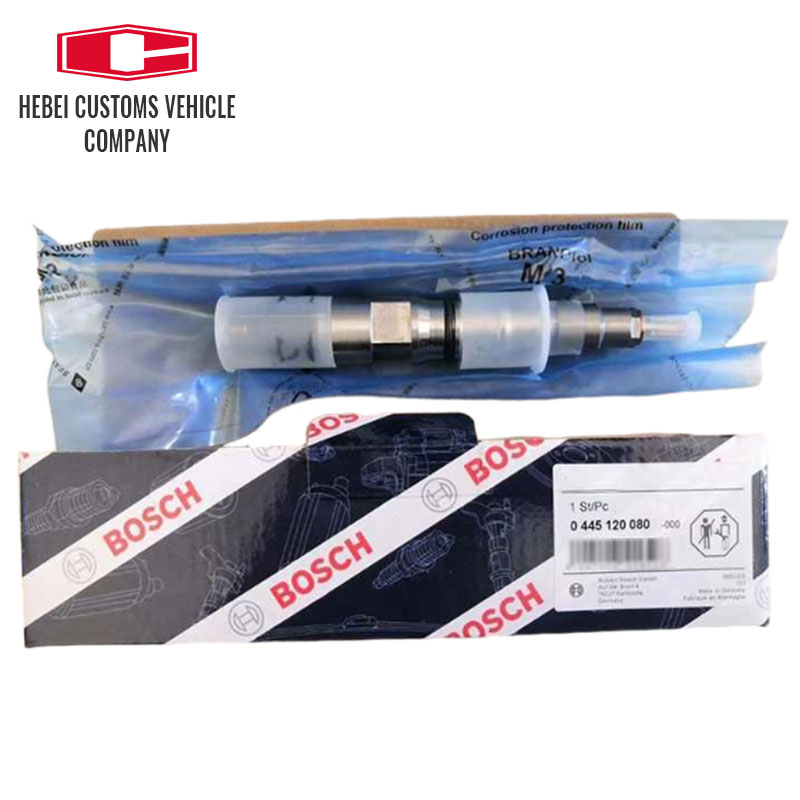  0445120080 65.10401.7004 Inyector de combustible de riel de motor diesel para Hyundai Doosan DL06 EXCAVADOR Motores diesel Inyector diesel Diesel 